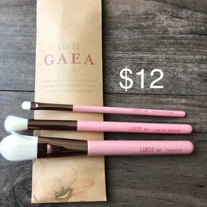 Luxie 3 Piece Brush Set (Foundation - Blending - P